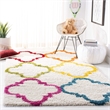 Safavieh Shag Ivory Shag Rug - Square 6'7
