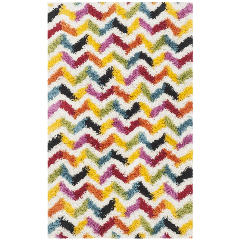 Safavieh Shag Ivory Shag Rug - 3' x 5'