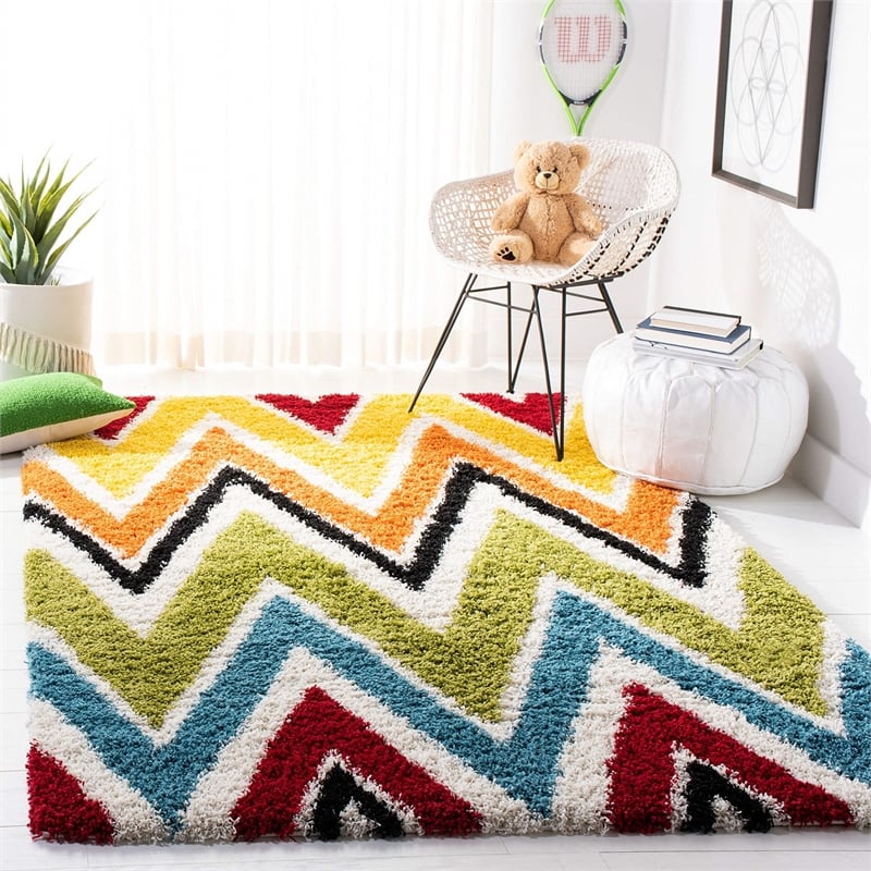 Safavieh Shag Ivory Shag Rug - 3' x 5'