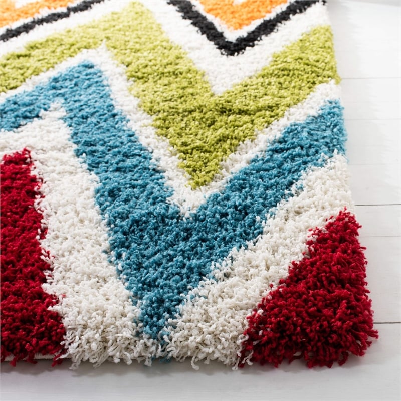 Safavieh Shag Ivory Shag Rug - Square 6'7