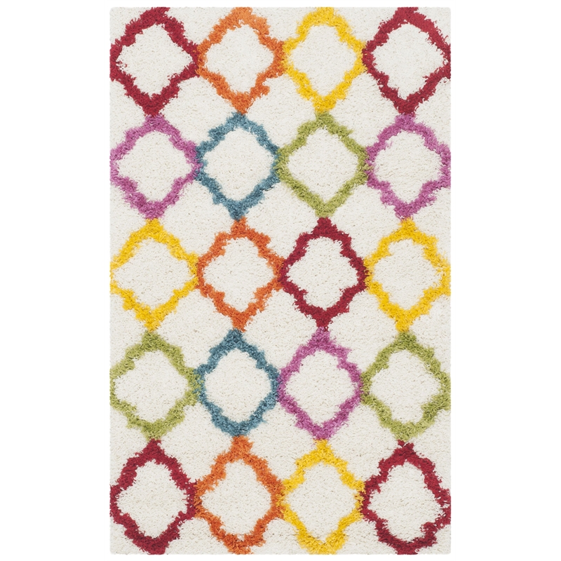 Safavieh Shag Ivory Shag Rug - 3' x 5'