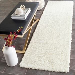 Safavieh Laguna Shag Ivory Shag Rug - Runner 2'3&quot x 8'