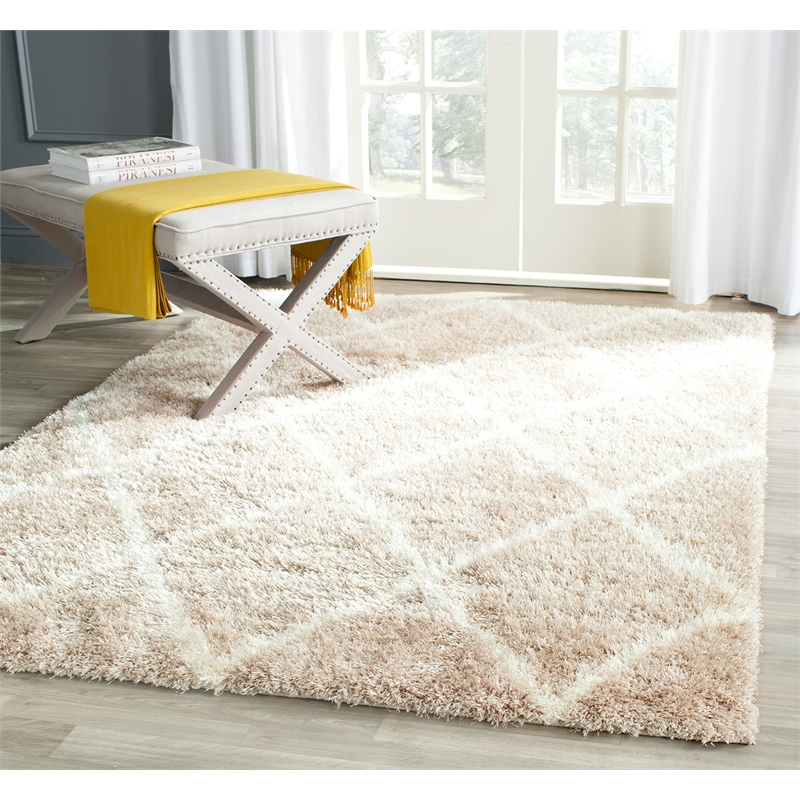 Safavieh Montreal Shag Beige Shag Rug - 3' x 5'