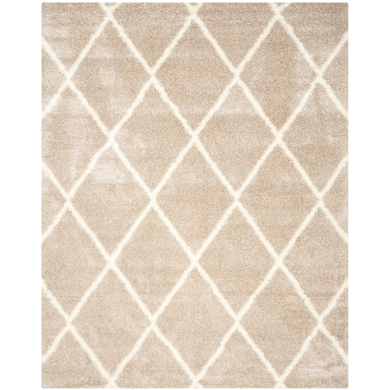 Safavieh Montreal Shag Beige Shag Rug - 10' x 14'