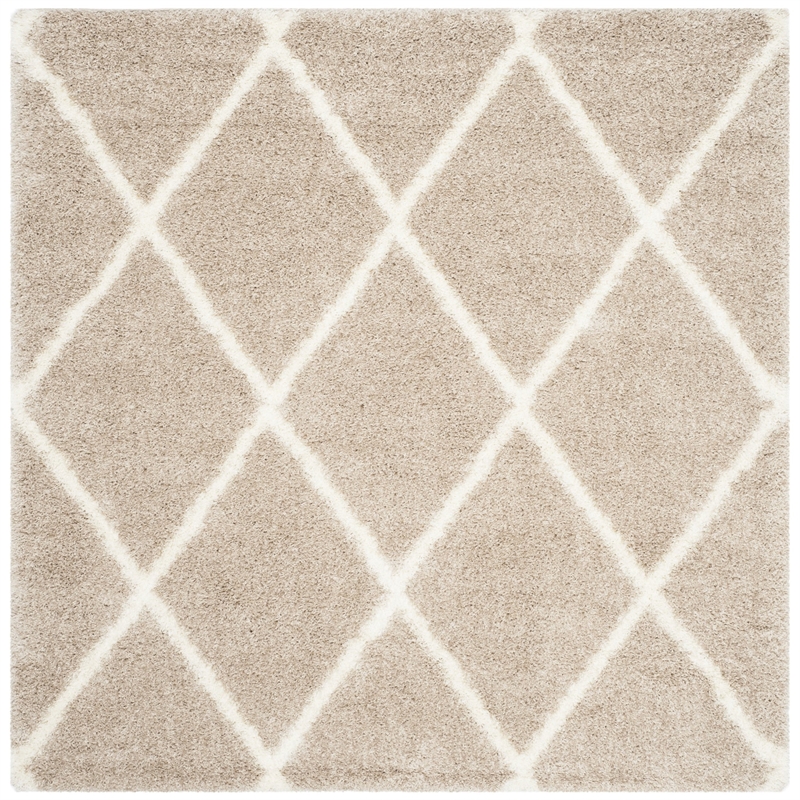 Safavieh Montreal Shag Beige Shag Rug - Square 6'7