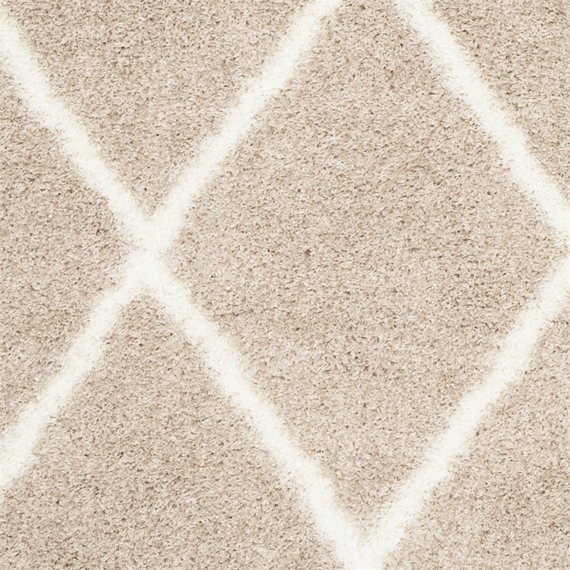Safavieh Montreal Shag Beige Shag Rug - Square 6'7