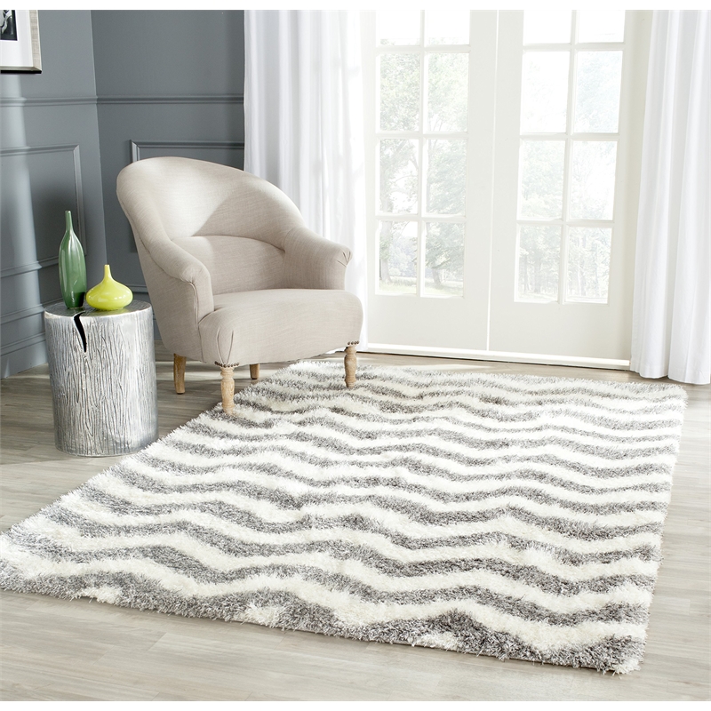 Safavieh Montreal Shag Ivory Shag Rug - 5'3