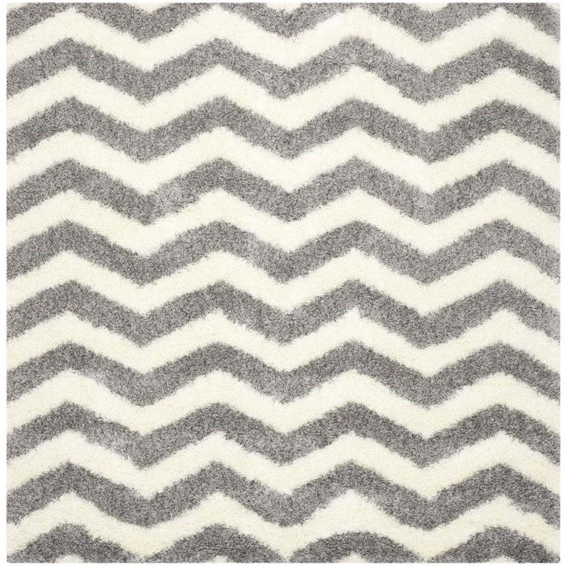 Safavieh Montreal Shag Ivory Shag Rug - Square 6'7