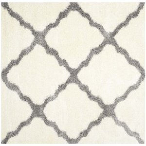 Safavieh Montreal Shag Ivory Shag Rug - Square 6'7&quot