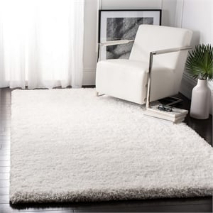 Safavieh Super Shag Ivory Shag Rug - 5' x 8'