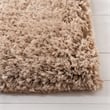 Safavieh Super Shag Beige Shag Rug - 4' x 6'
