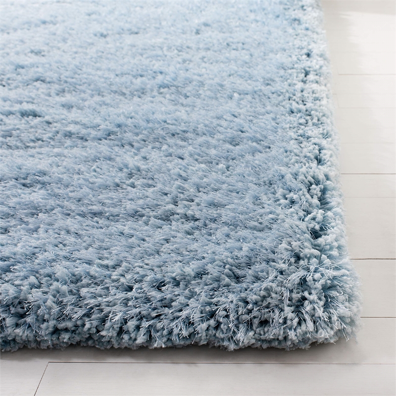 Safavieh Super Shag Light Blue Shag Rug - 4' x 6'