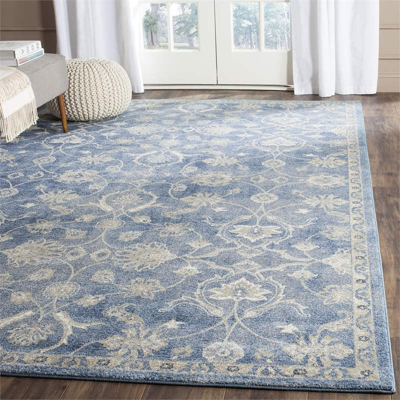 Safavieh Sofia Blue Traditional Rug - 4' x 5'7