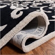 Safavieh Soho  Black Contemporary Rug - 6' x 9'