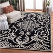 Safavieh Soho  Black Contemporary Rug - 8'3