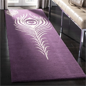 Safavieh Soho Purple Contemporary Rug - Runner 2'6&quot x 12'