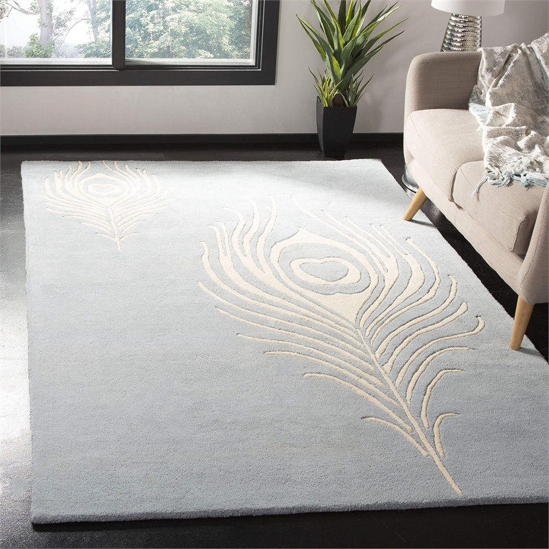 Safavieh Soho Light Blue Contemporary Rug - 7'6