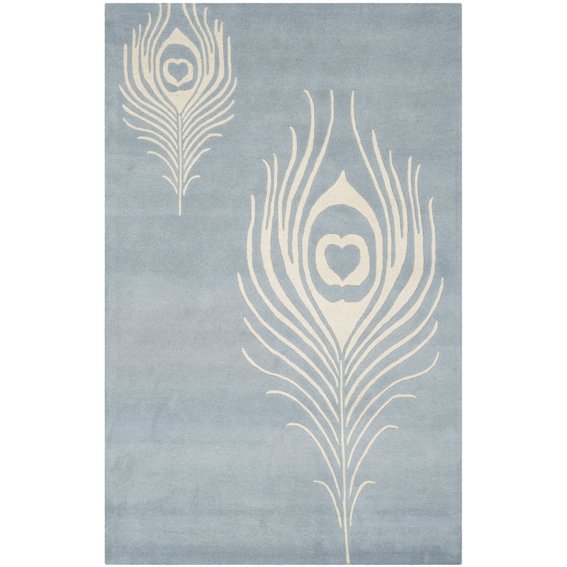 Safavieh Soho Light Blue Contemporary Rug - 7'6
