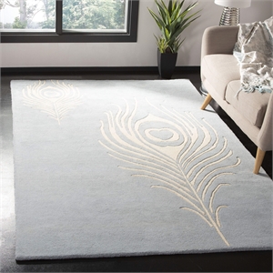 Safavieh Soho Light Blue Contemporary Rug - Square 6'