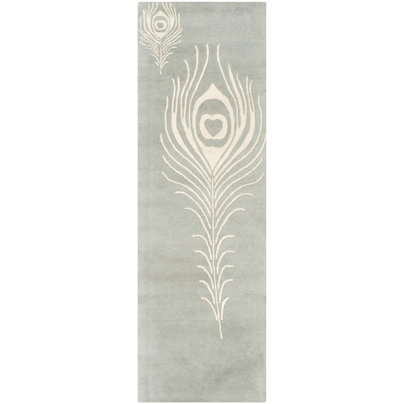 Safavieh Soho Grey Contemporary Rug - Runner 2'6