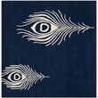 Safavieh Soho Navy Contemporary Rug - Square 6'