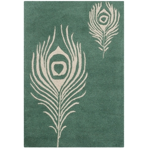 Safavieh Soho Teal Contemporary Rug - 2' x 3'