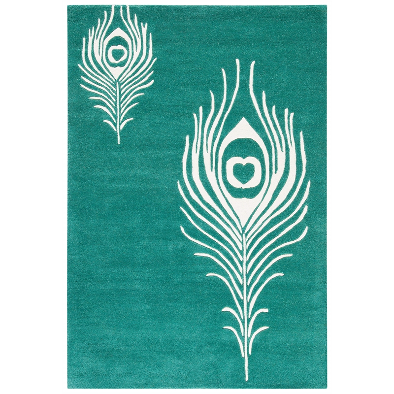 Safavieh Soho Teal Contemporary Rug - 3'6