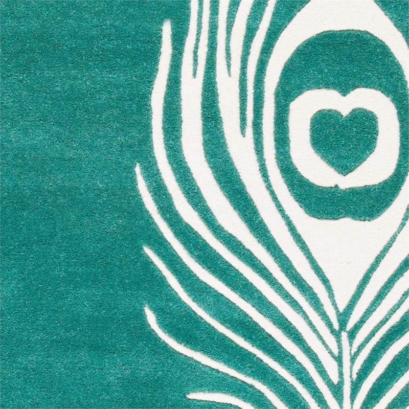 Safavieh Soho Teal Contemporary Rug - 3'6