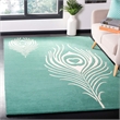 Safavieh Soho Teal Contemporary Rug - 7'6