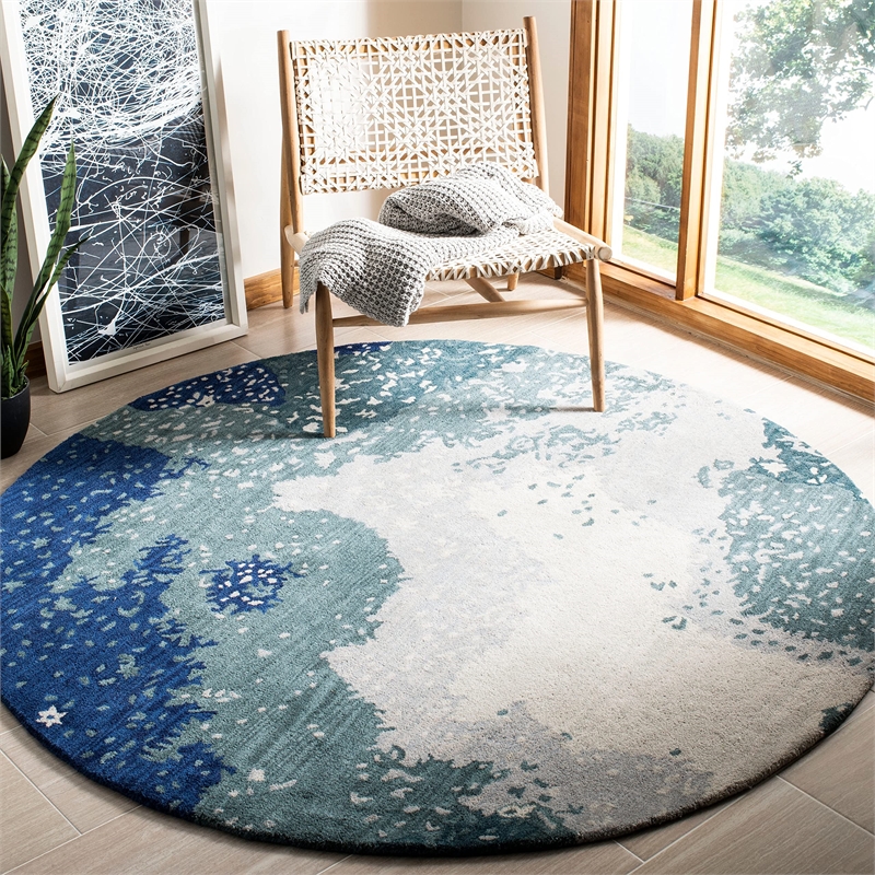 Safavieh Soho Blue Contemporary Rug - 7'6