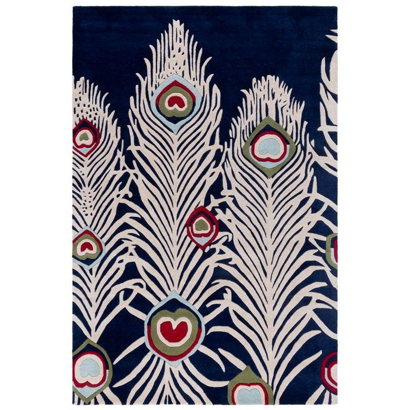 Safavieh Soho Blue Contemporary Rug - 6' x 9'