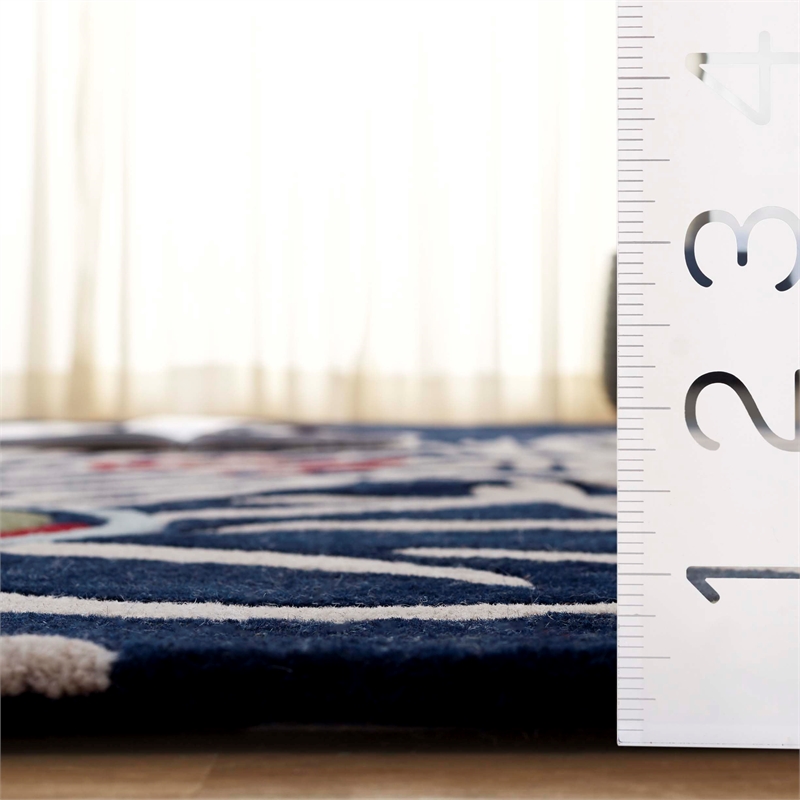 Safavieh Soho Blue Contemporary Rug - 6' x 9'