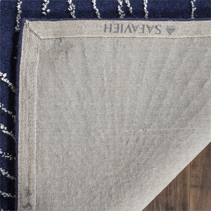 Safavieh Soho Dark Blue Contemporary Rug - Runner 2'6