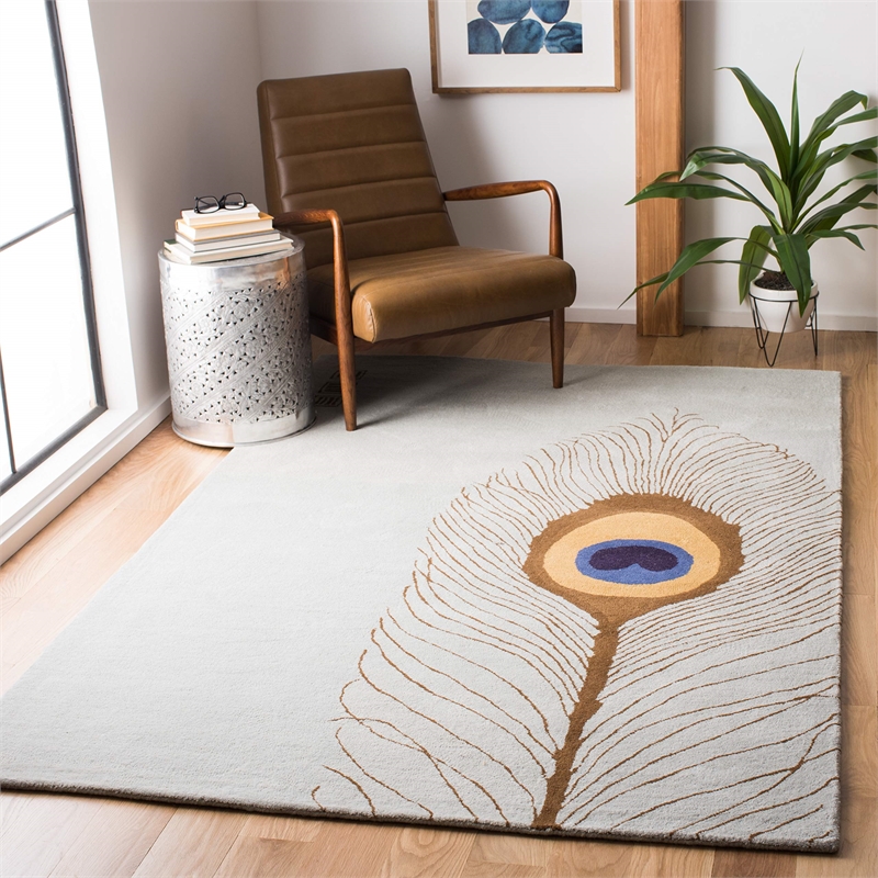 Safavieh Soho Grey Contemporary Rug - 3'6