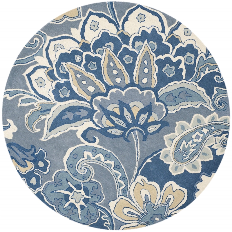 Safavieh Soho Blue Contemporary Rug - 3'6