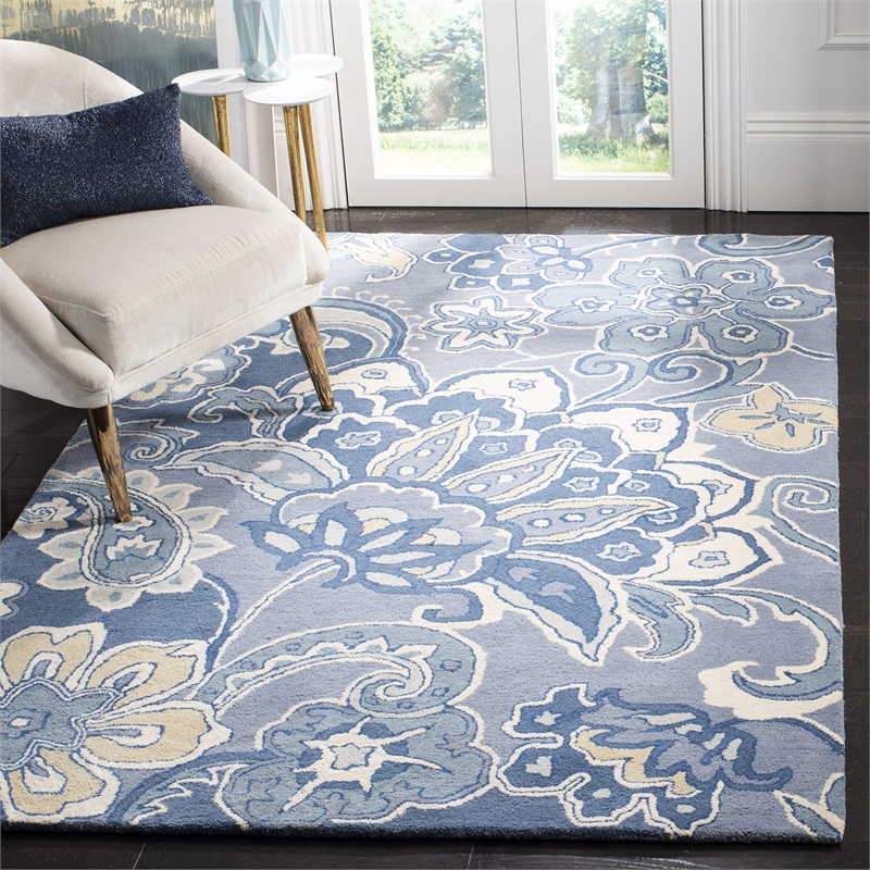 Safavieh Soho Blue Contemporary Rug - 7'6