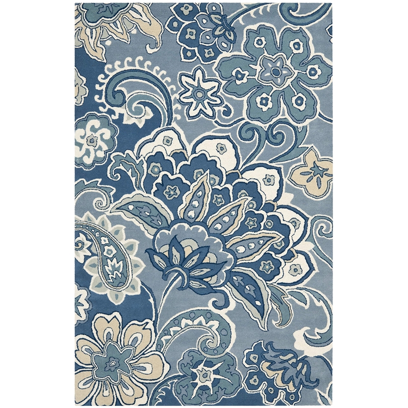 Safavieh Soho Blue Contemporary Rug - 7'6