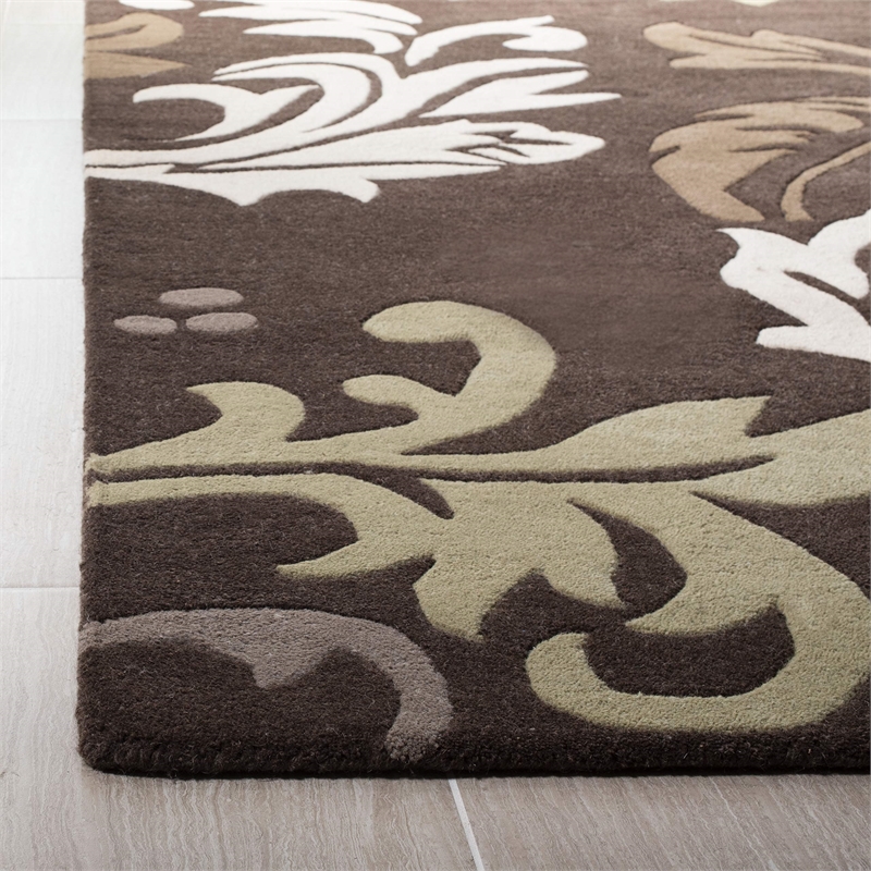 Safavieh Soho Brown Contemporary Rug - Runner 2'6