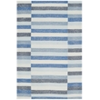 Safavieh Striped Kilim Blue Contemporary Rug - 4' x 6'