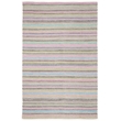 Safavieh Striped Kilim Light Grey Contemporary Rug - 5' x 8'