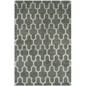 Safavieh Stone Wash Charcoal Contemporary Rug - 4' x 6'