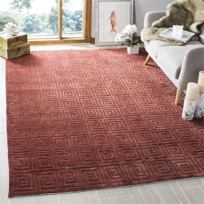 Safavieh Stone Wash Charcoal Contemporary Rug - 8' x 10'