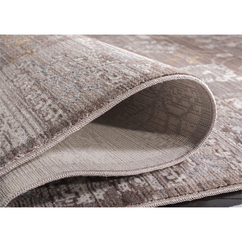 Safavieh Valencia Brown Traditional Rug - 3' x 5'