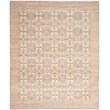 Safavieh Valencia 9' X 12' Polyester Power Loomed Rug in Light Gray /Multi-Color