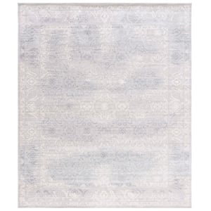 Safavieh Valencia 8' X 10' Polyester Power Loomed Rug in Mauve / Multi-Color