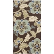 Safavieh Veranda Chocolate Indoor Outdoor Rug - 2'7