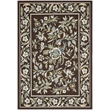 Safavieh Veranda Chocolate Indoor Outdoor Rug - 4' x 5'7