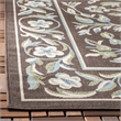 Safavieh Veranda Chocolate Indoor Outdoor Rug - 6'7
