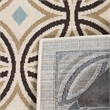 Safavieh Veranda Cream Indoor Outdoor Rug - 4' x 5'7