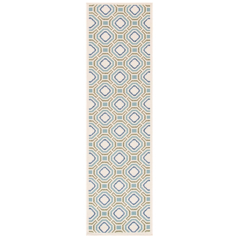 Safavieh Veranda Cream Indoor Outdoor Rug - Runner 2'3